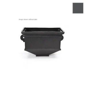 Ci Short Box Planter Dated (YYYY) Graphite