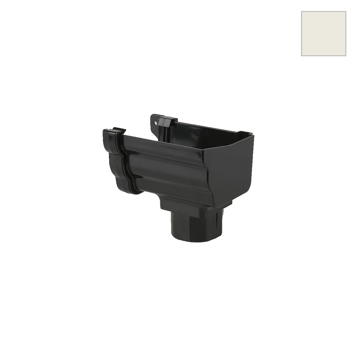 Ci Ogee Stopend Outlet RH Porcelain