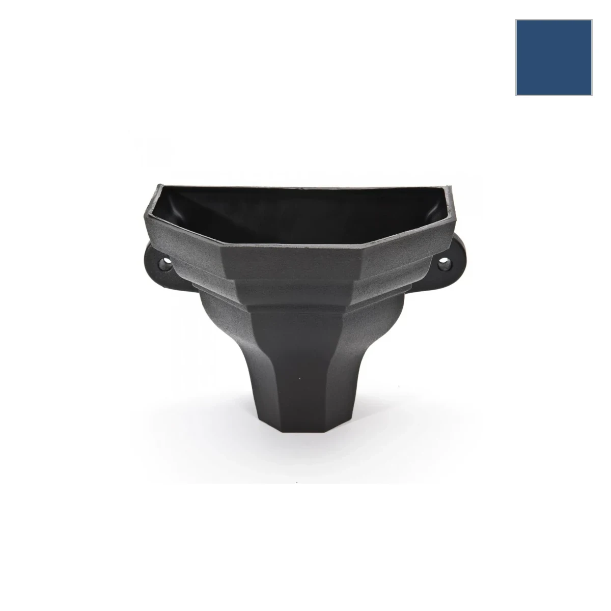 Ci Wall Planter Ogee Small Oxford Bl