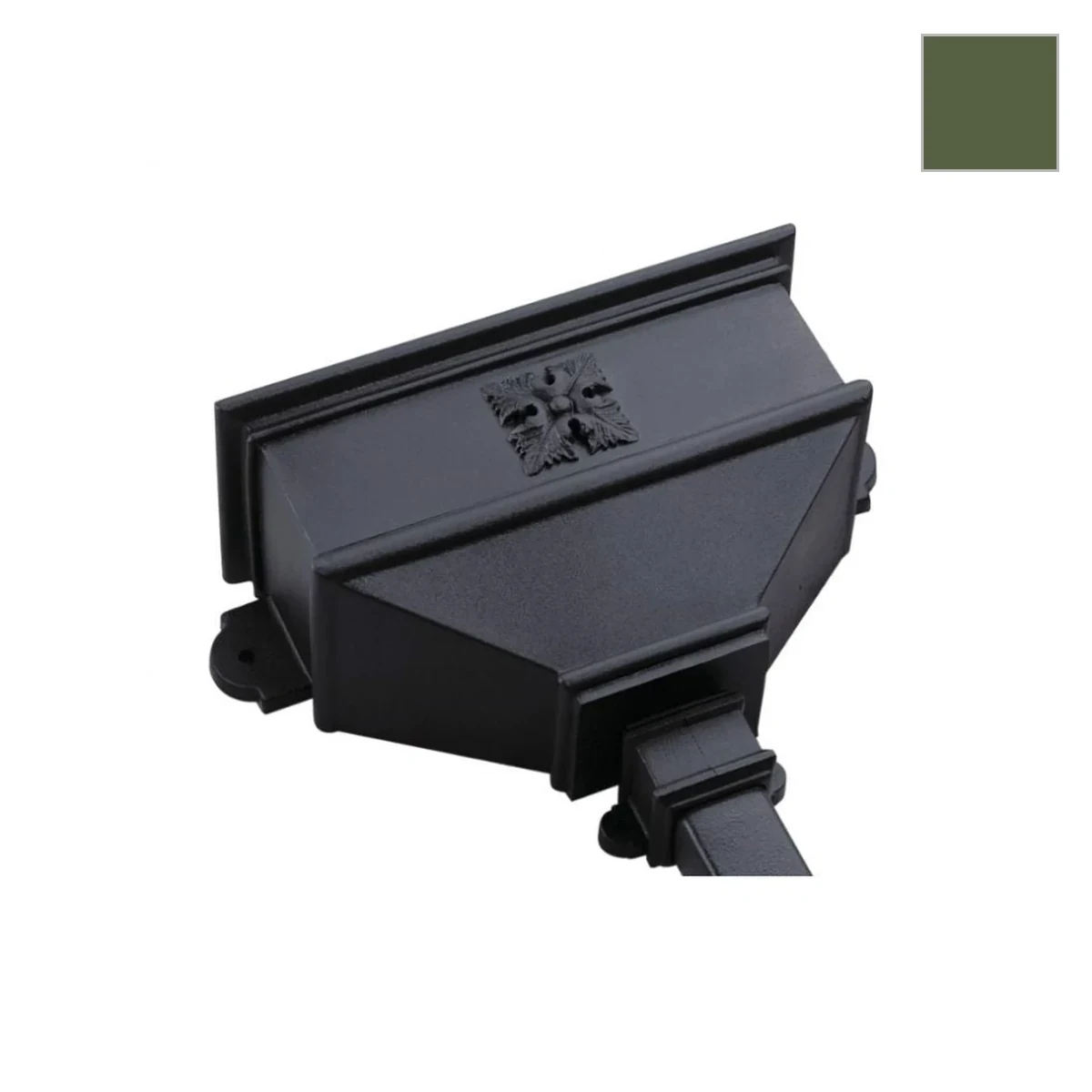 Ci Long Hopper w/ Four Leaf Squar Olive Grn