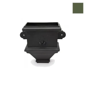 Ci Wall Bath Planter Olive Grn