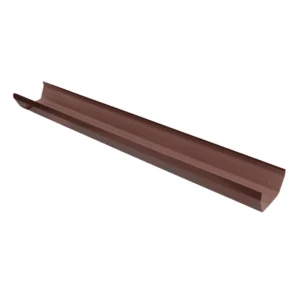 4m Square Line Gutter-Brown