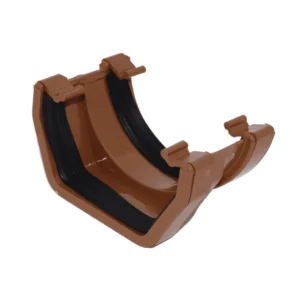 Sq/Rnd Gutter Adaptor-Brown