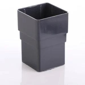 Square Pipe Socket-Anthracite