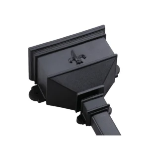 Ci Small Hopper with Fleur De Lys Black