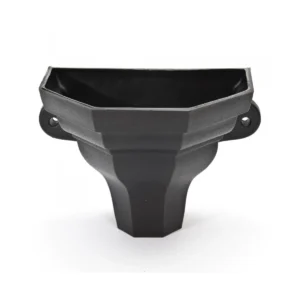 Ci Wall Planter Ogee Small Black
