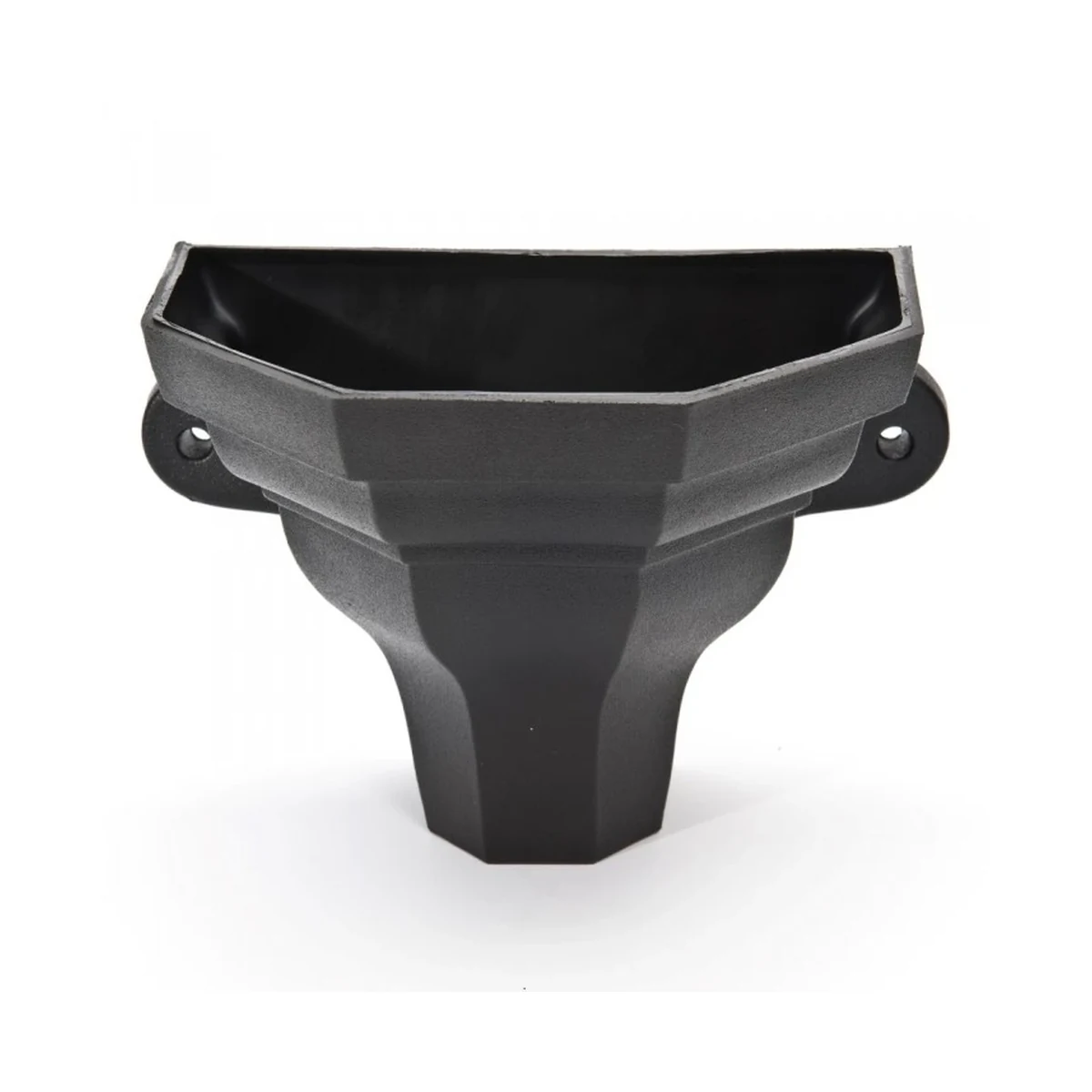 Ci Wall Planter Ogee Small Black