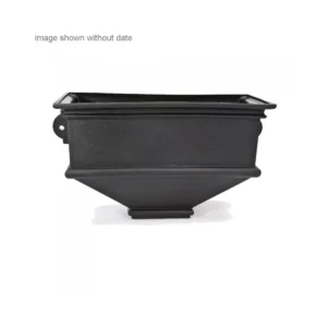 Ci Long Box Planter Dated (state date) Black