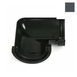 Ci Round Fabricated Gutter Bend Anth Grey