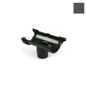 Ci Round Running Outlet Graphite