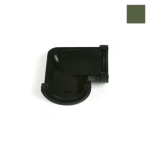 Ci Round 90° Gutter Bend Olive Grn