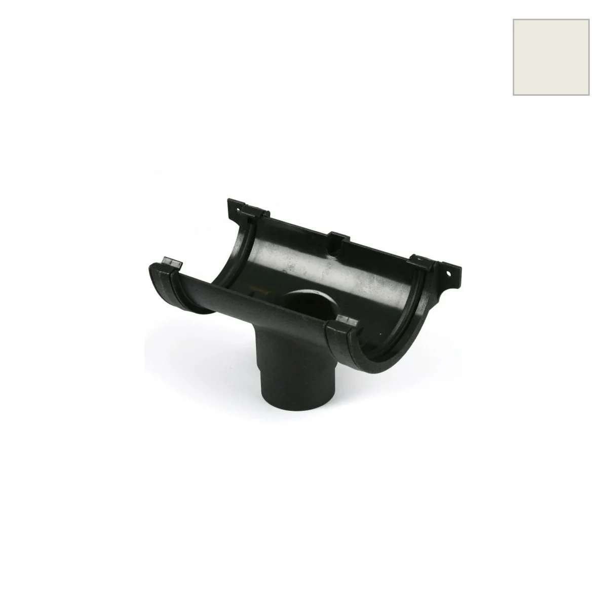 Ci Round Running Outlet Porcelain