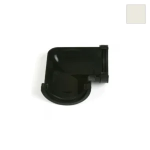 Ci Round 90° Gutter Bend Porcelain