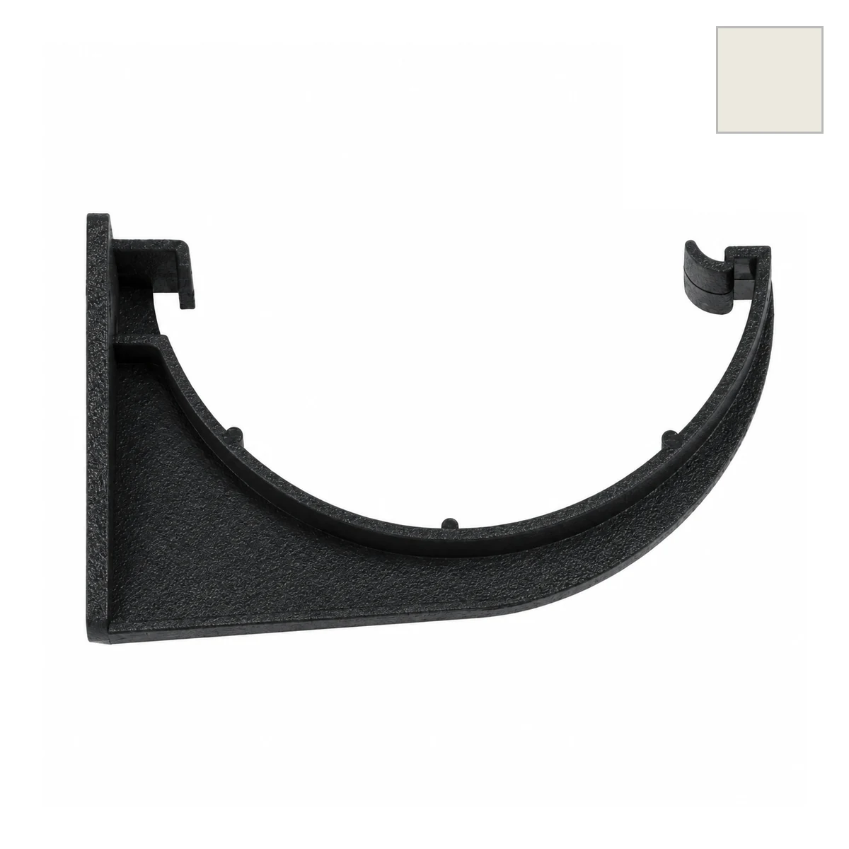 Ci Round Spare Gutter Clip Porcelain