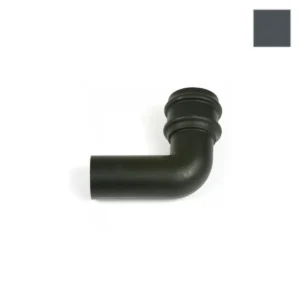 Ci Round 92.5° Pipe Bend Anth Grey