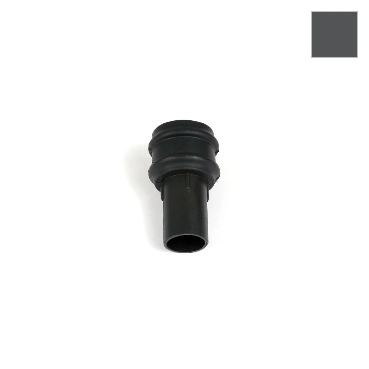 Ci Round Pipe Coupler Plain Graphite
