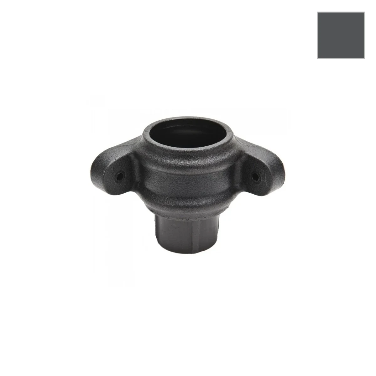 Ci 68mm Round Corner Coupler w/ Lugs Graphite
