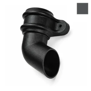 Ci 68mm Round Corner Shoe with Lugs Graphite