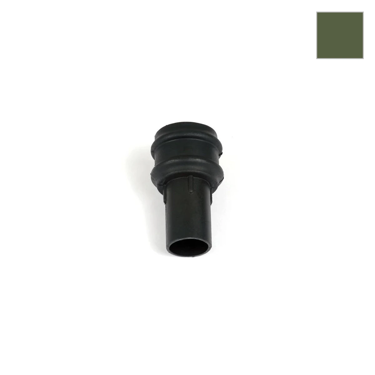 Ci Round Pipe Coupler Plain Olive Grn