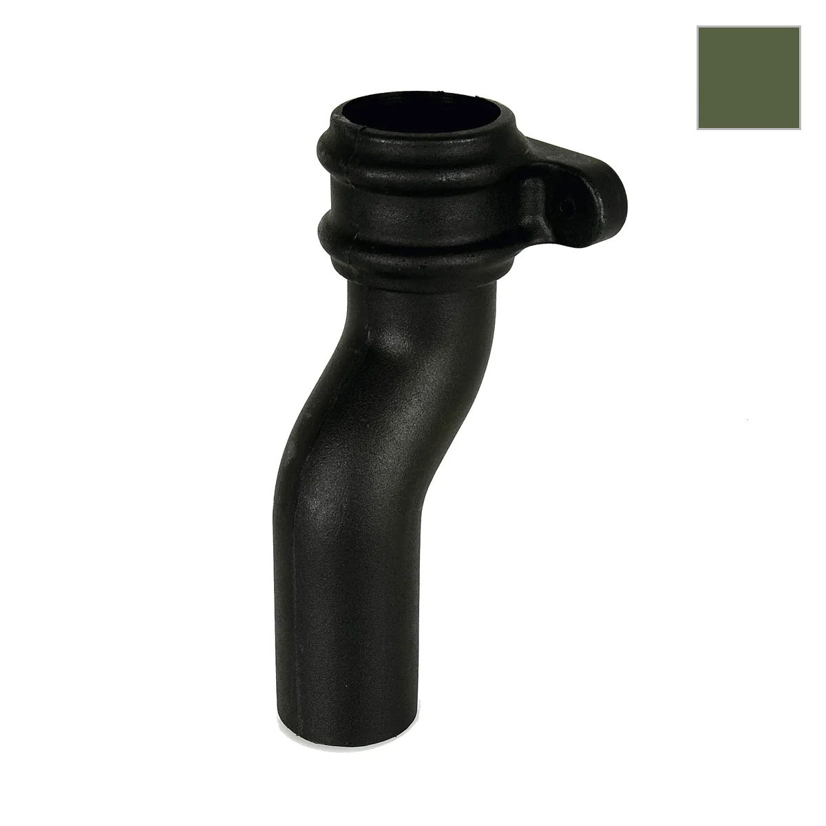 Ci Round 50mm Plinth Offset w/ Lugs Olive Grn