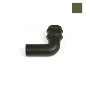 Ci Round 92.5° Pipe Bend Olive Grn