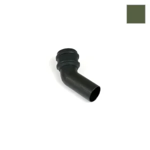 Ci Round 135° Pipe Bend Olive Grn