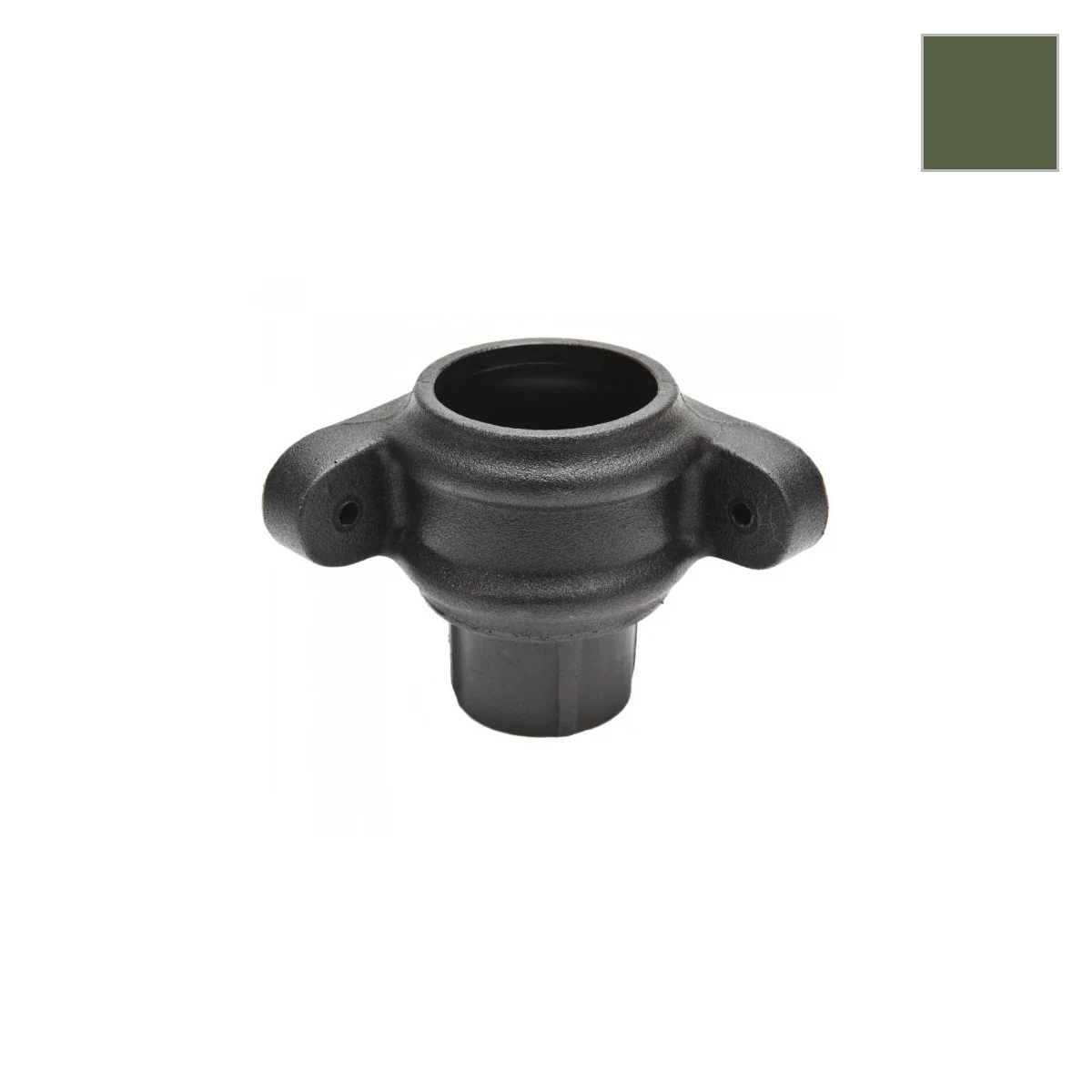 Ci 68mm Round Cornr Coupler w/ Lugs Olive Grn