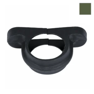 Ci 68mm Round Corner Pipe Clip Olive Grn