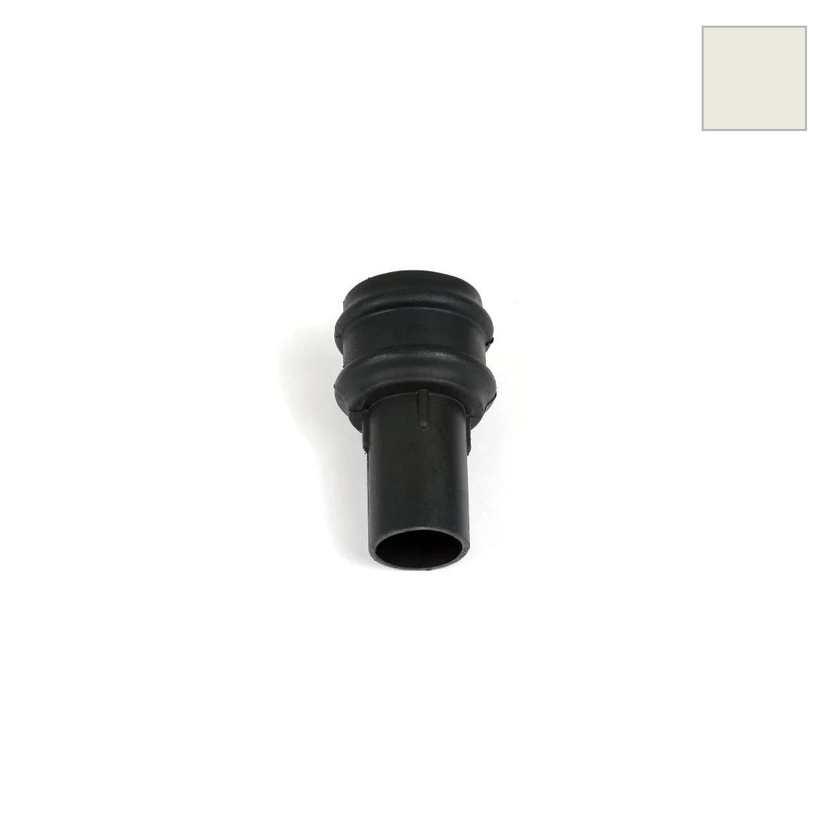Ci Round Pipe Coupler Plain Porcelain