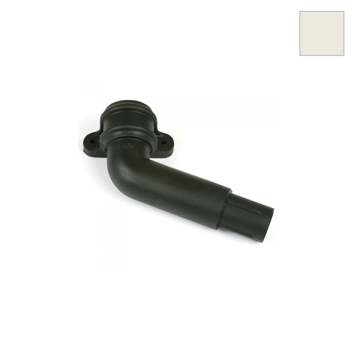 Ci Round 112.5° Spigot w/ Lugs R/H Porcelain