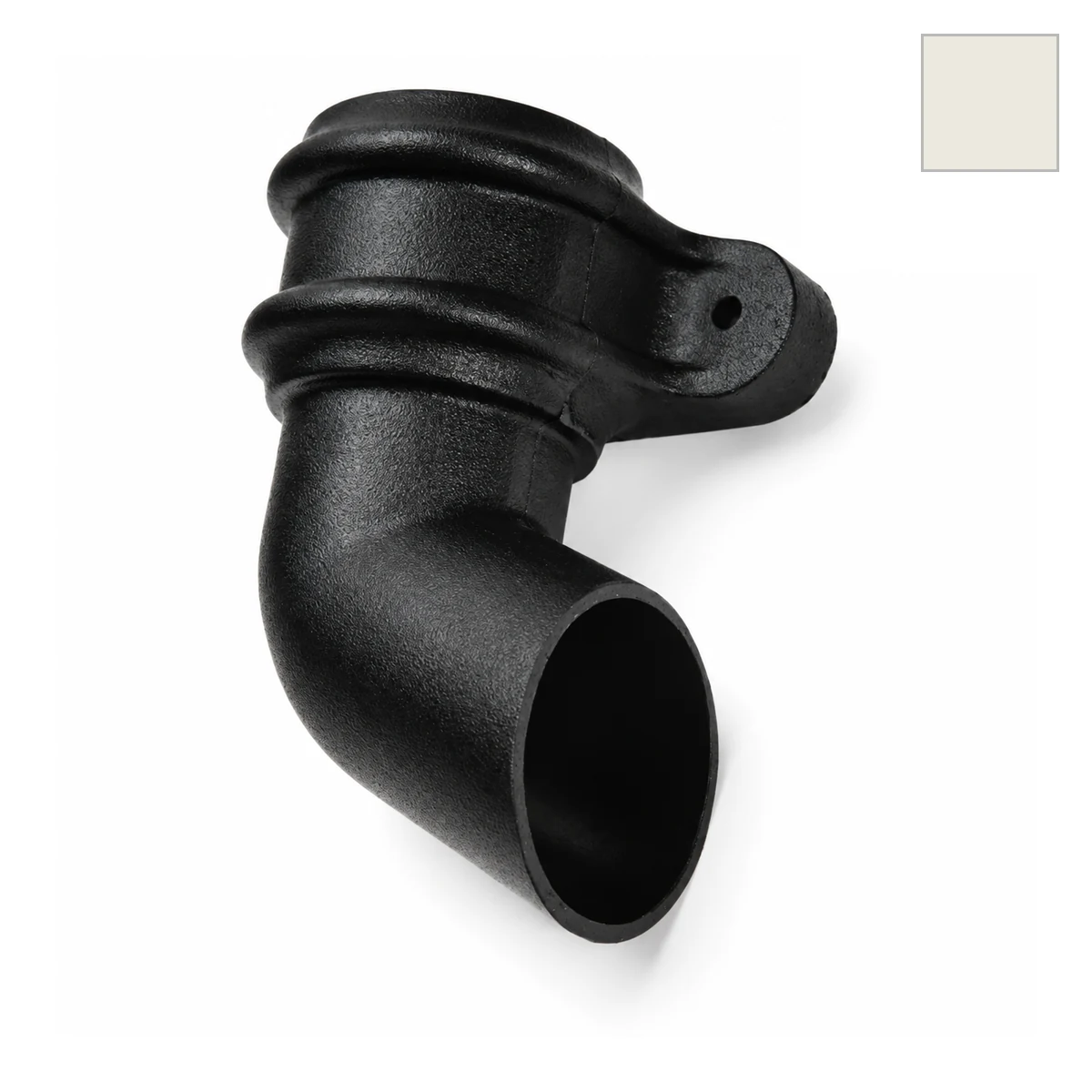 Ci 68mm Round Corner Shoe with Lugs Porcelain