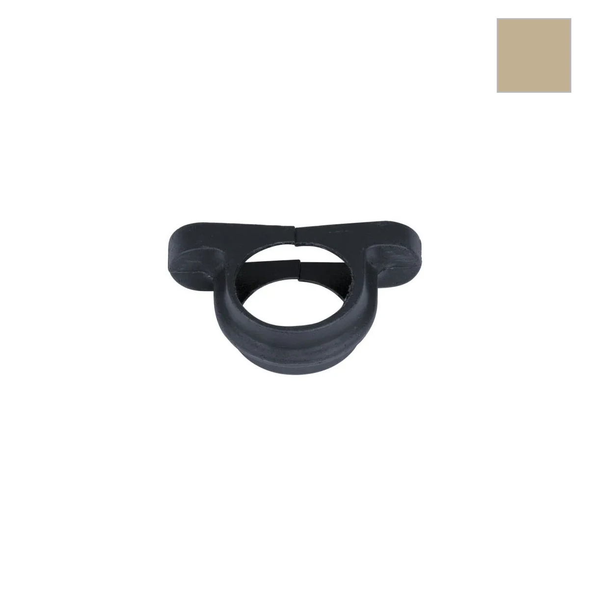 Ci Round Downpipe Clip Sandstone