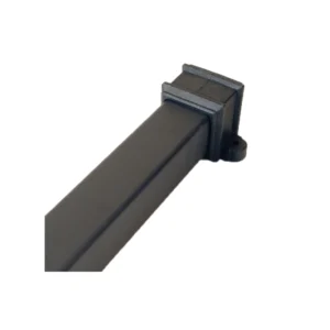 Ci Square 65mm Downpipe w/ Lugs 1.8m Black