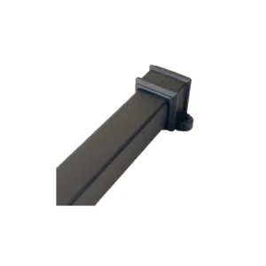 Ci Square 65mm Downpipe w/ Lugs 2.5m Black