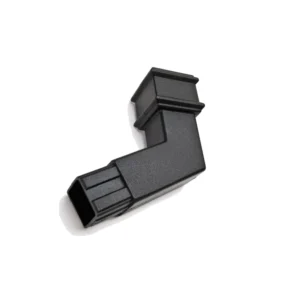 Ci Square 135° Spigot Bend Black