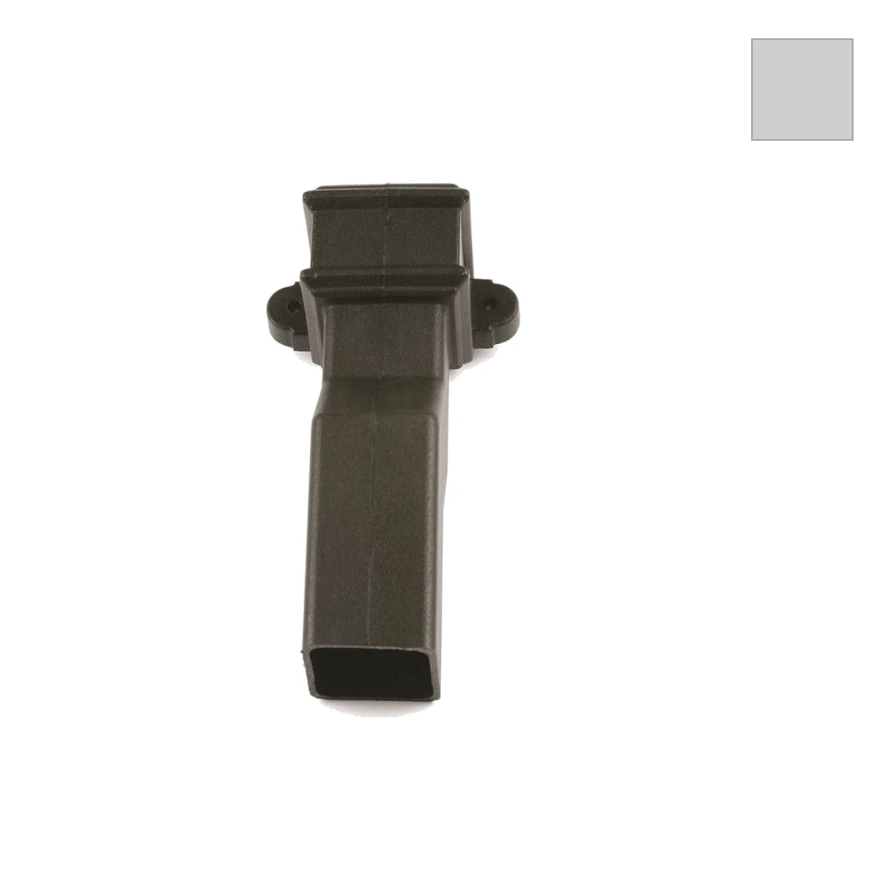 Ci Square 50mm Plinth Offset w/ Lugs Graphite