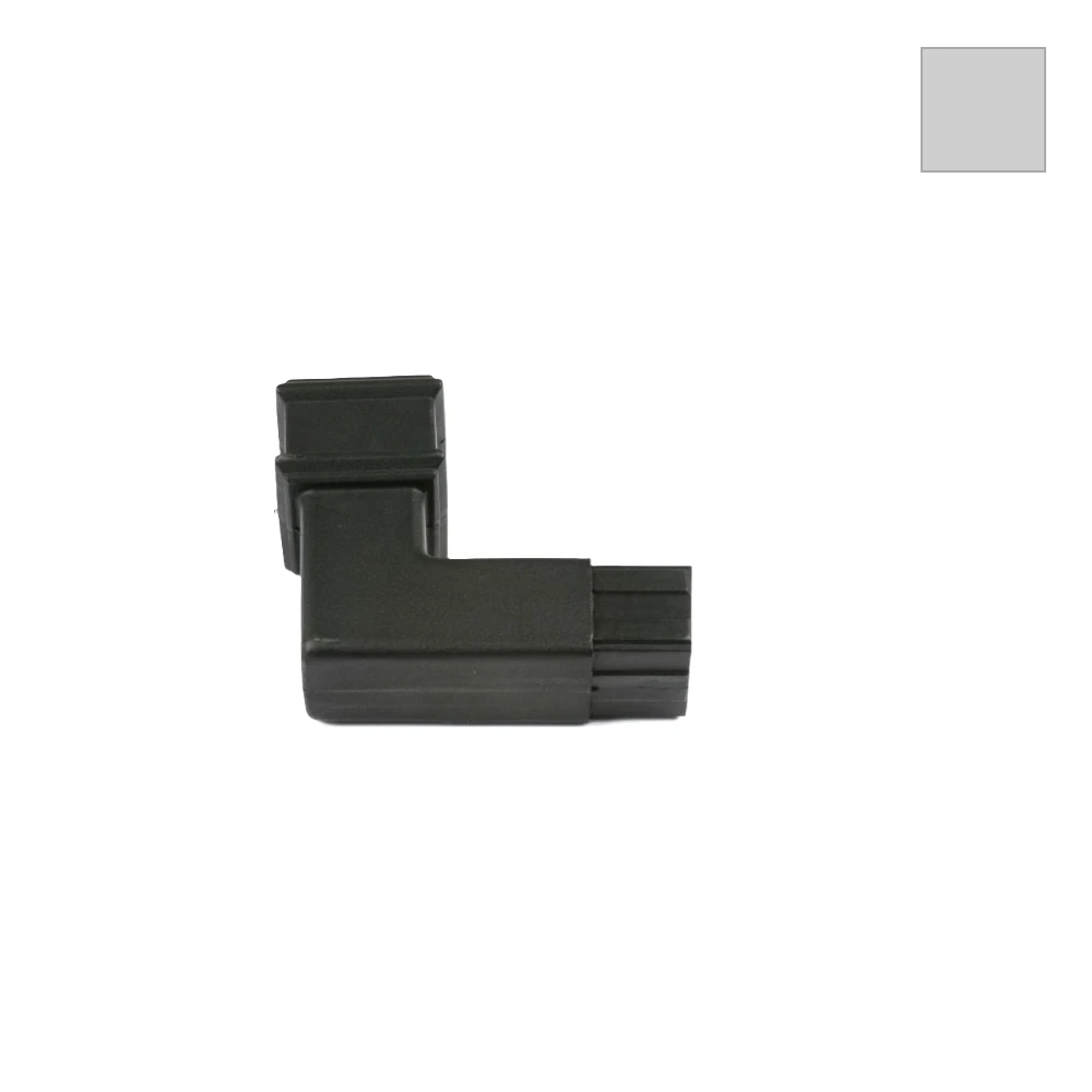 Ci Square 92.5° Spigot Bend Graphite