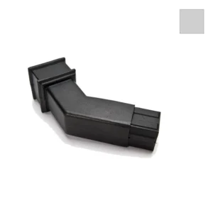 Ci Square 112.5° Spigot Bend Graphite