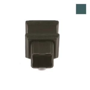 Ci Square Pipe Coupler Plain Olive Grn