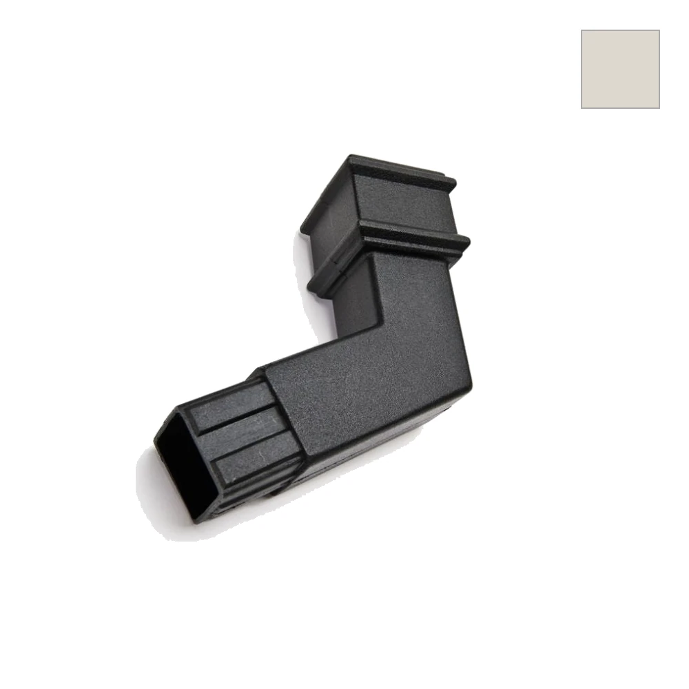 Ci Square 135° Spigot Bend Porcelain