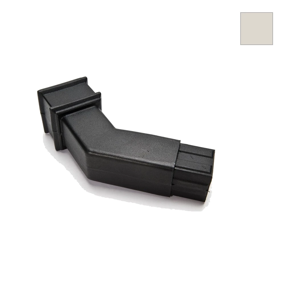 Ci Square 112.5° Spigot Bend Porcelain