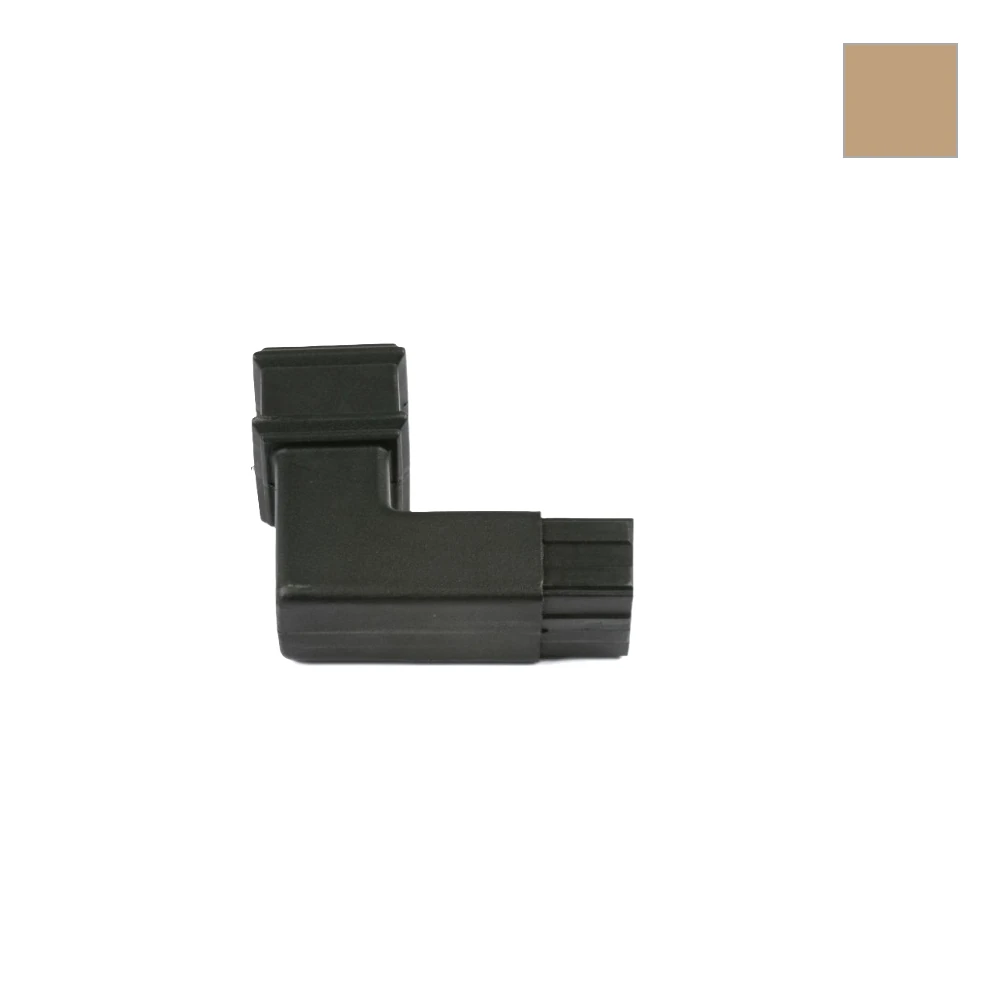 Ci Square 92.5° Spigot Bend Sandstone