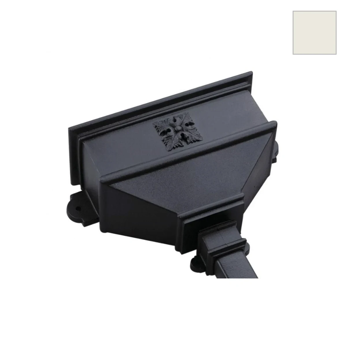 Ci Long Hopper w/ Four Leaf Square Porcelain