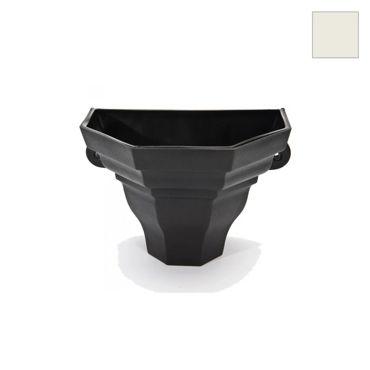 Ci Wall Planter Ogee Medium Porcelain