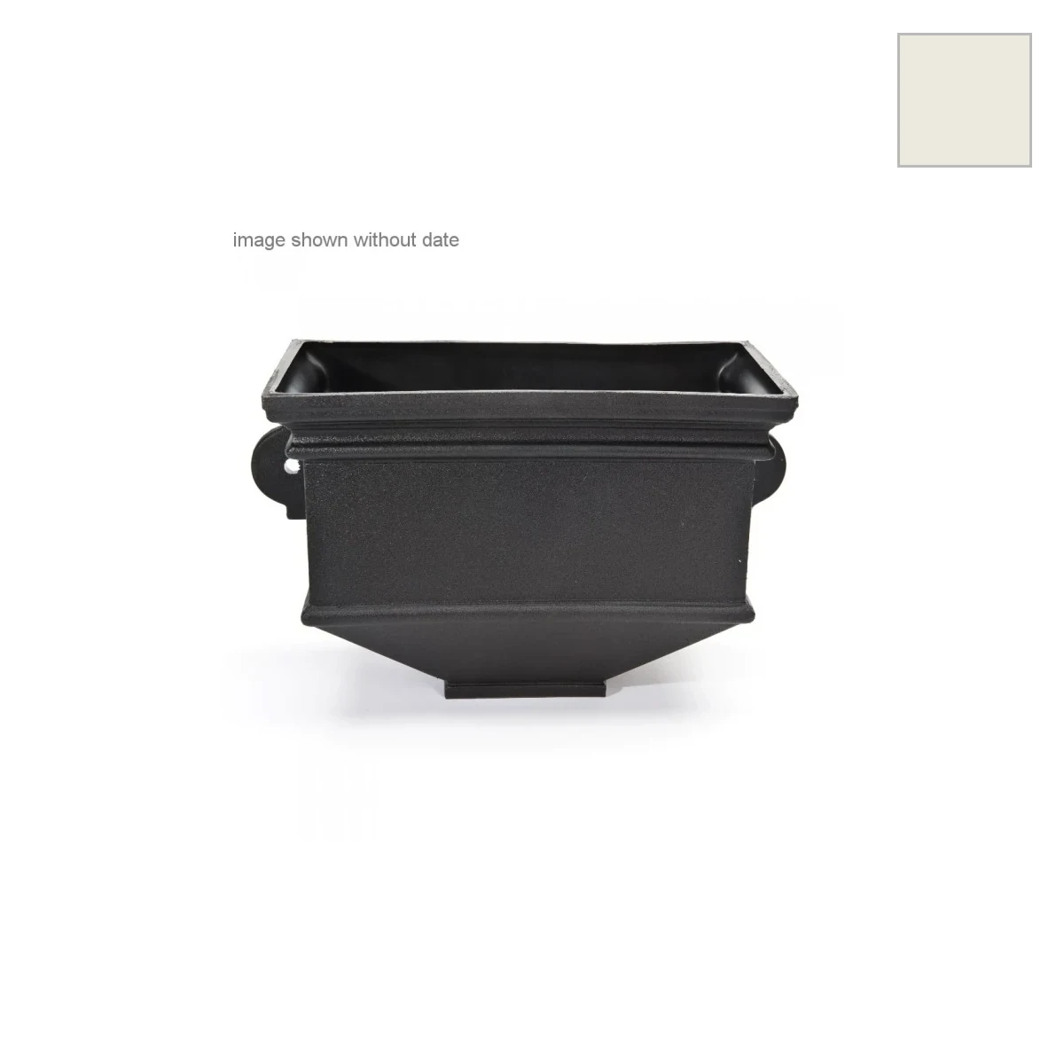 Ci Short Box Planter Dated (YYYY) Porcelain