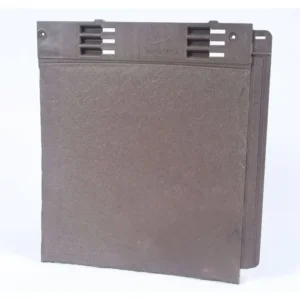 Envirotile- Slate Tile Single- Dark Brown