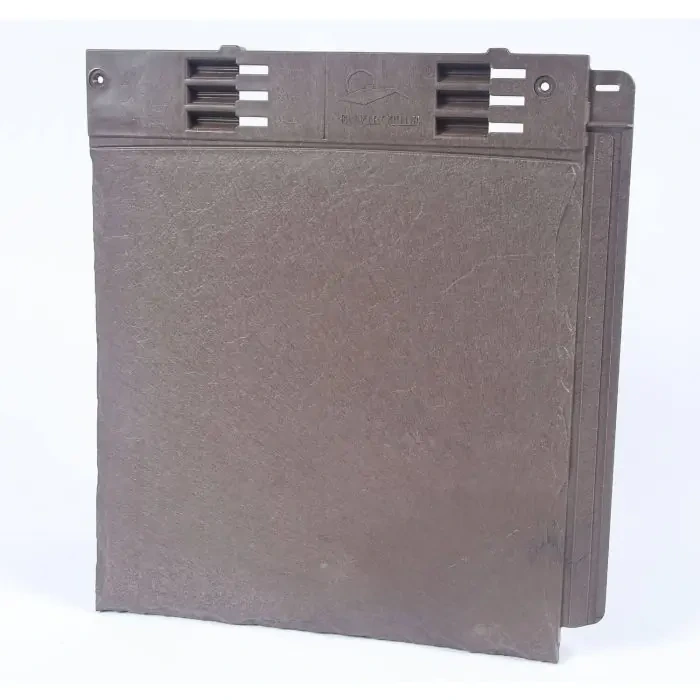 Envirotile- Slate Tile Single- Dark Brown