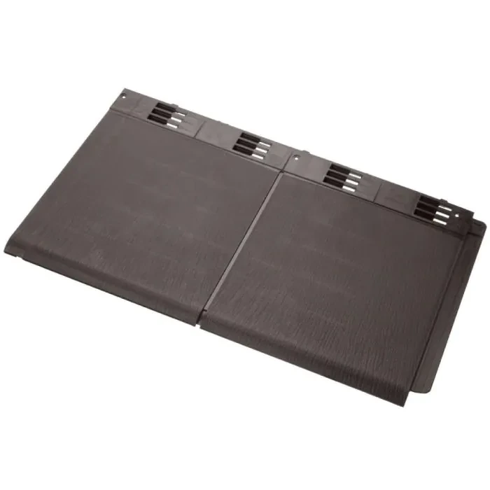 Envirotile- Standard Tile Double- Dark Brown