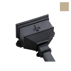Ci Small Hopper with Fleur De Lys Sandstone