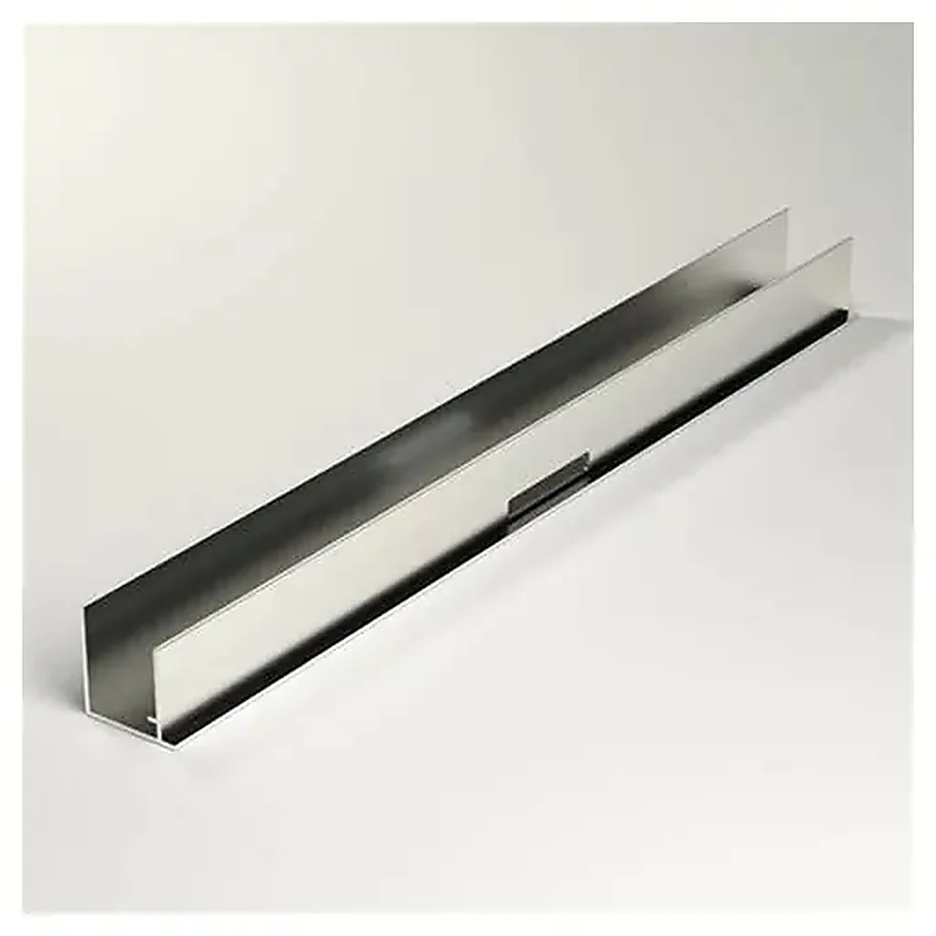 Corotherm Clickfit U-Profile Aluminium 16mm x 3m